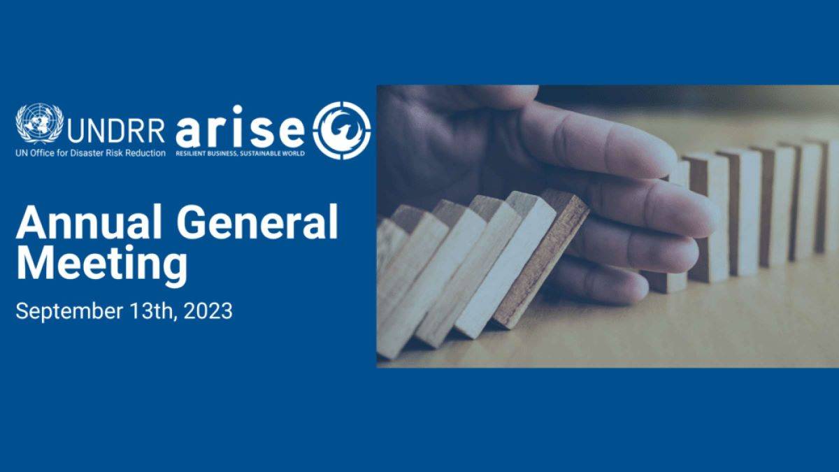 UNDRR ARISE Annual General Meeting (AGM) 2023