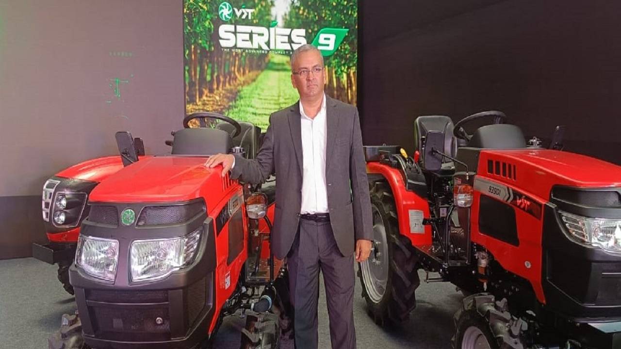 CEO, Antony Cherukara talked about the launch of a premium series of VST-Zetor in the coming months. (Photo Courtesy: VST Tractor)