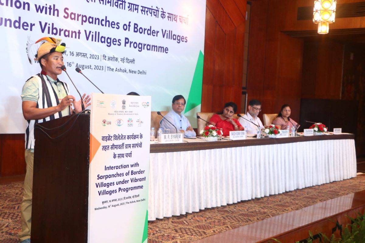Tourism Secretary V. Vidyavathi Holds Interactive Session with Sarpanches of Villages (Photo Source: Ministry of Tourism/Twitter)