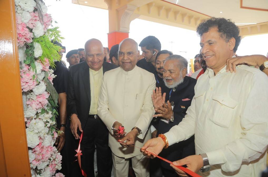 Former President Ram Nath Kovind dedicated Dhanuka Groups' school.