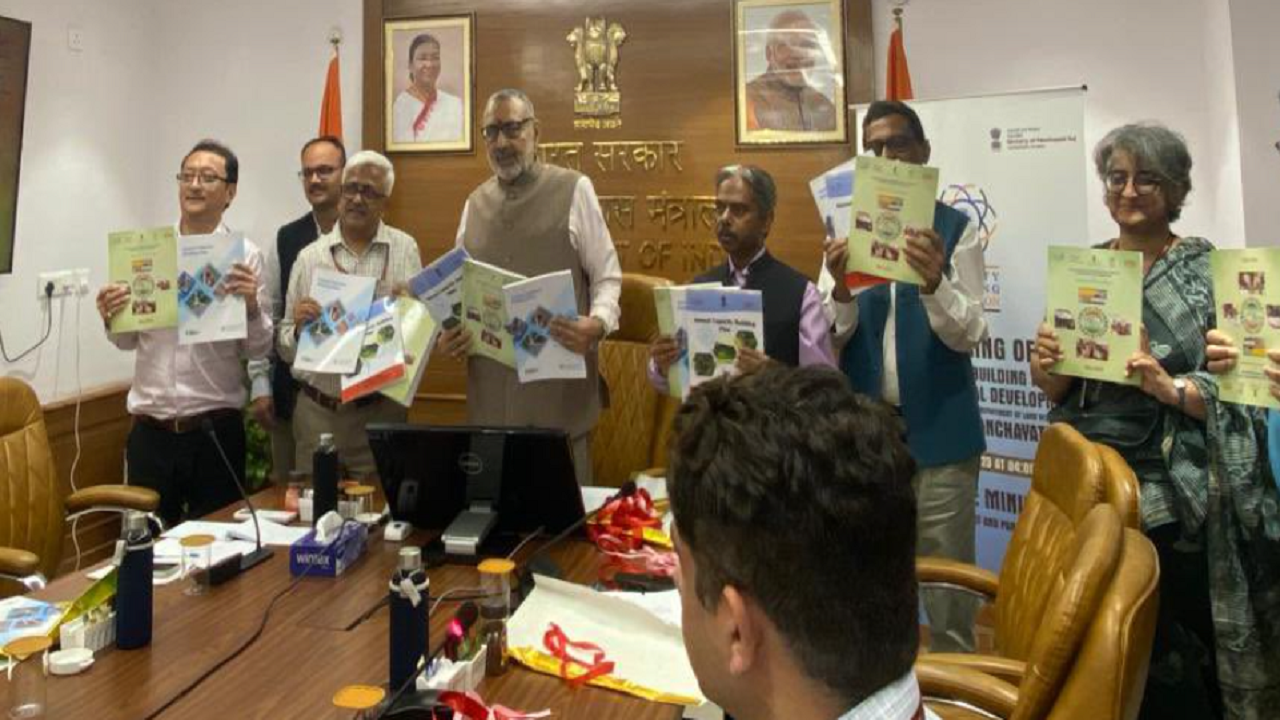 Launch of the Annual Capacity Building Plan (Photo Courtesy: @girirajsinghbjp/Twitter)