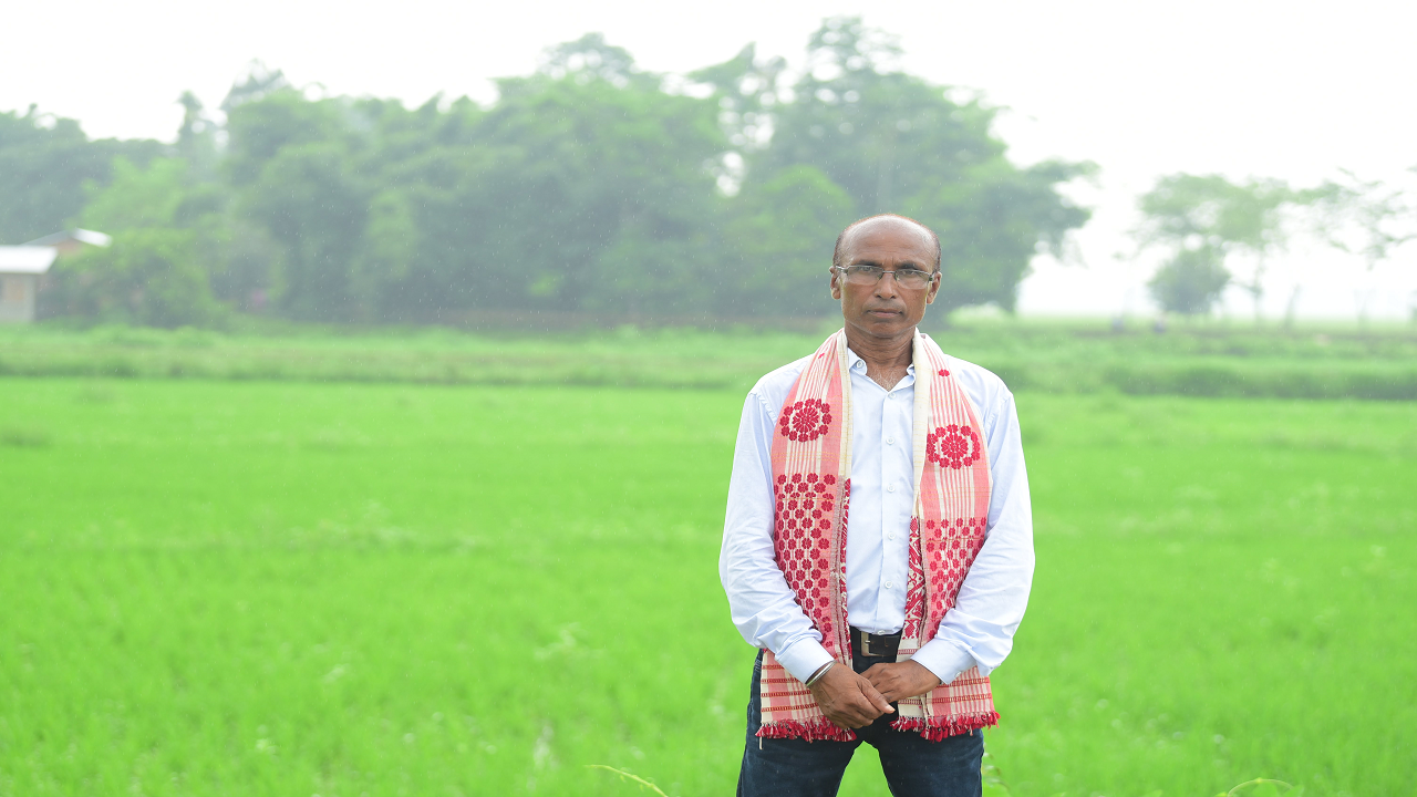 Sujit Das changed himself from farmer to a leader (Photo Courtesy: Krishi Jagran)
