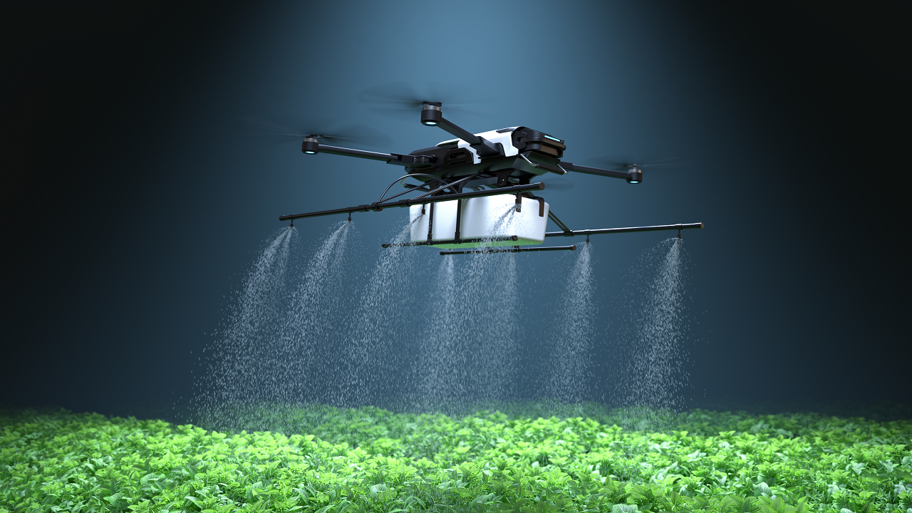 Use of drone technology in agriculture (Photo Courtesy: Freepik)