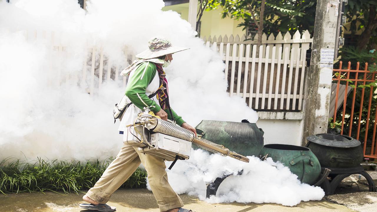 Chemical spray to prevent vector-borne diseases (Photo Courtesy: Freepik)