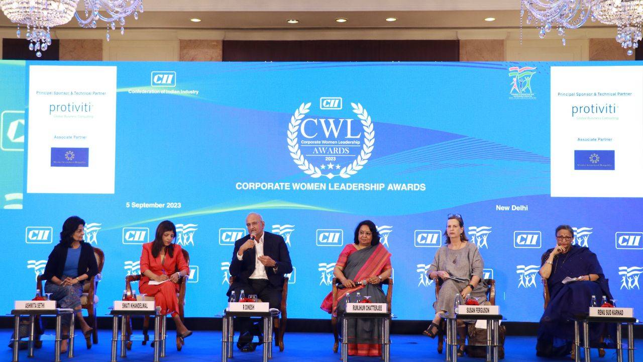 This marked the first-ever CII Corporate Women Leadership Awards (Image Courtesy: Krishi Jagran)