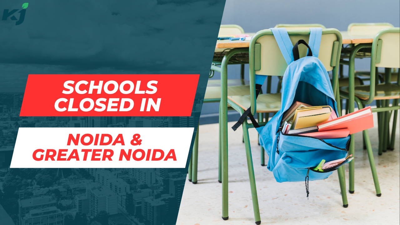 Schools closed in Noida and Greater Noida (Photo Courtesy: Krishi Jagran)