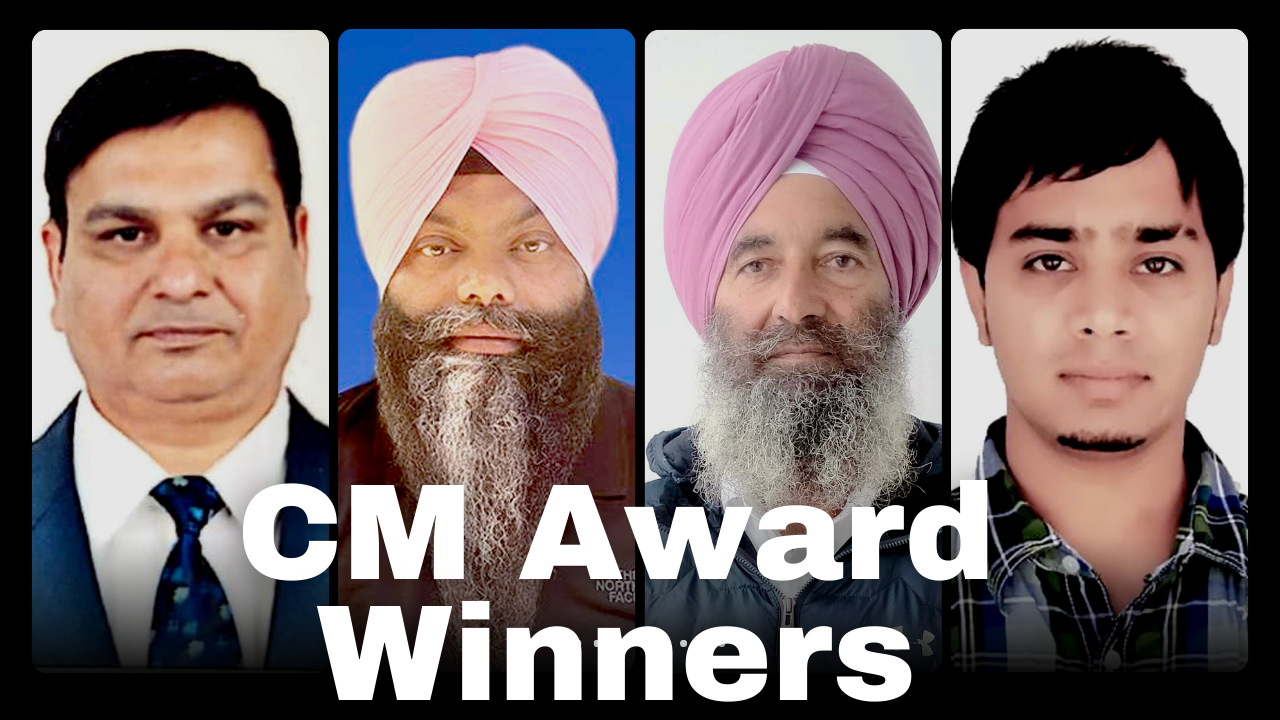 CM Award Winners at Pashu Palan Mela For September 2023 (Photo Courtesy: Krishi Jagran)