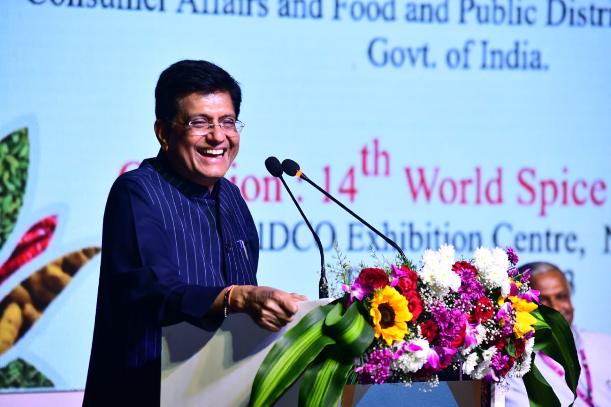 World Spice Congress 2023: Piyush Goyal Calls for India to Reclaim Global Spice Leadership (Photo Source: PIB)