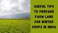 How To Prepare Farm Land For Winter Crops In India