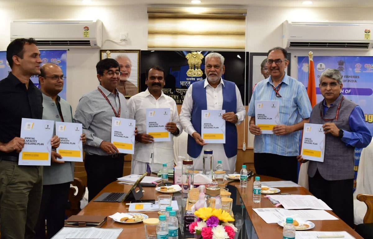 Parshottam Rupala Launches Annual Capacity Building Plan of Dept of Fisheries at New Delhi (Photo Source: PIB)