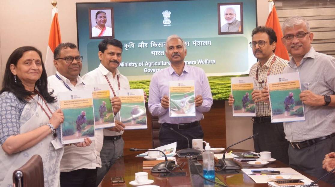 Manoj Ahuja launches innovative mobile app and web portal for GCES to revolutionize farming practices (Photo Source: PIB)
