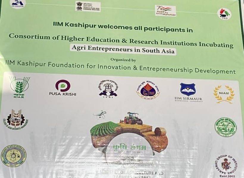 IIM Kashipur's FIED to Host 'Agri Entrepreneurship in South Asia' Consortium 2023 (Photo Source: By Arrangement)