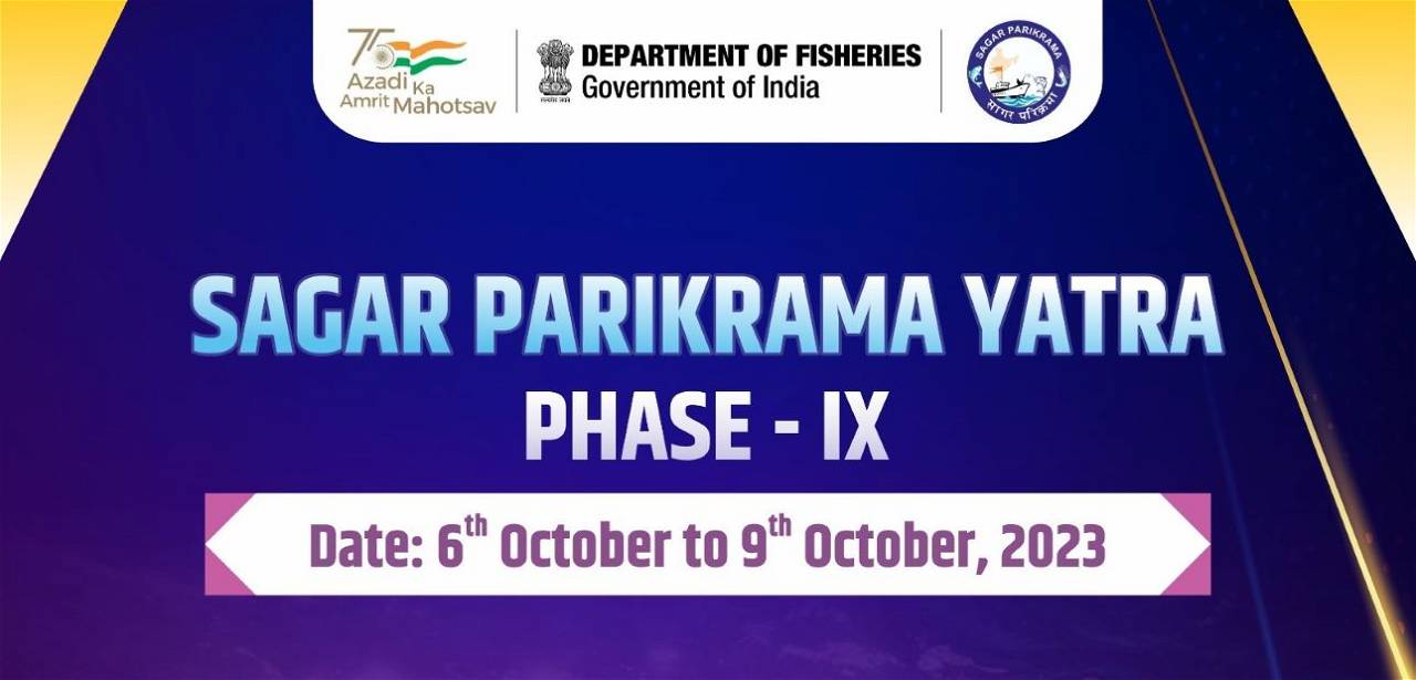 Prashotham Rupala to inaugurate Sagar Parkarma Phase IX from October 7 to 9, 2023 (Photo Source: @FisheriesGoI/Twitter)