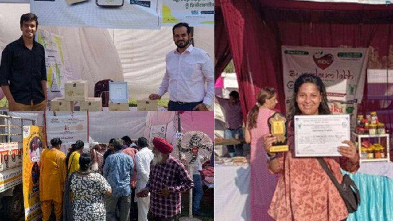 Startups were awarded in the machine and exhibition category at the CIPHET Kisan Mela (Picture Courtesy: PAU)