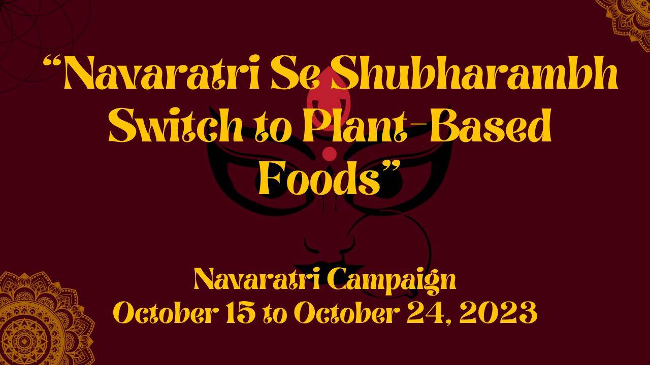 The campaign primarily supports for a "Shubharambh," or a positive beginning toward adopting plant-based diets (Photo Courtesy: Canva)