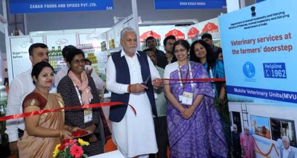 World Food India: Parshottam Rupala Inaugurated Pavilion of Dept of Animal Husbandry and Dairying at New Delhi (Photo Source: PIB)