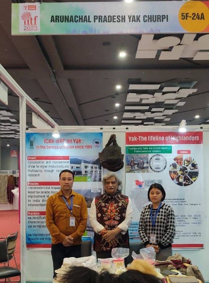 Arunachal Pradesh GI Products Showcased at 42nd India International Trade Fair- 2023 (Photo Source: By Arrangement)