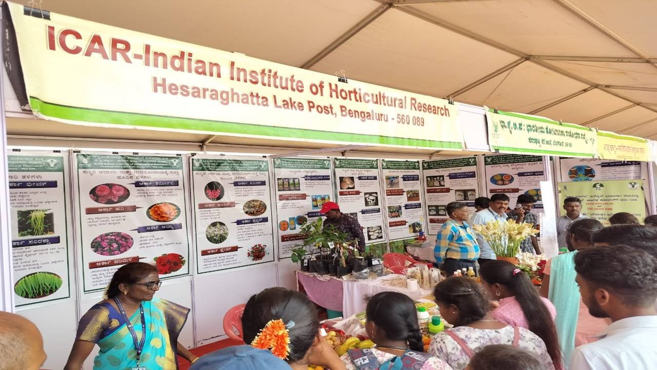 Meanwhile, students from the Sericulture Department showcased specially crafted products using cocoons. (Image Courtesy- Twitter)