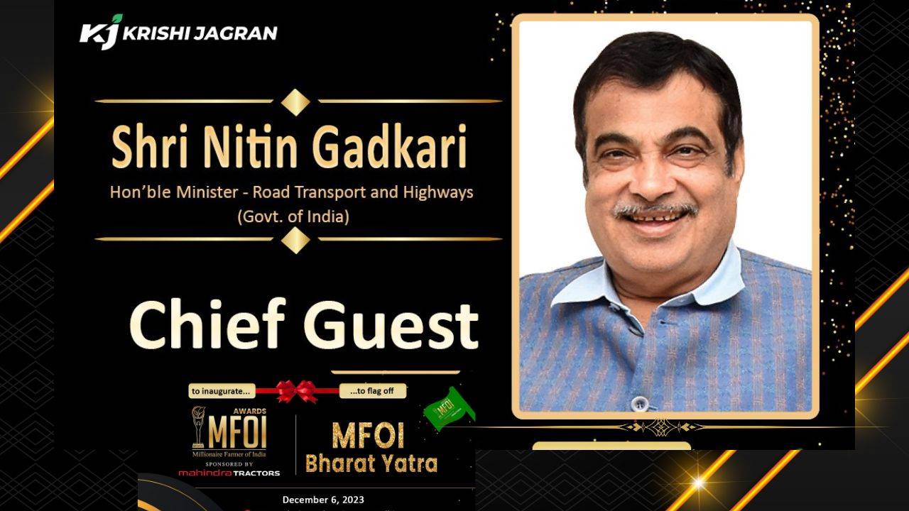 Nitin Gadkari also to flag off the 'MFOI Kisan Bharat Yatra 2023-24'