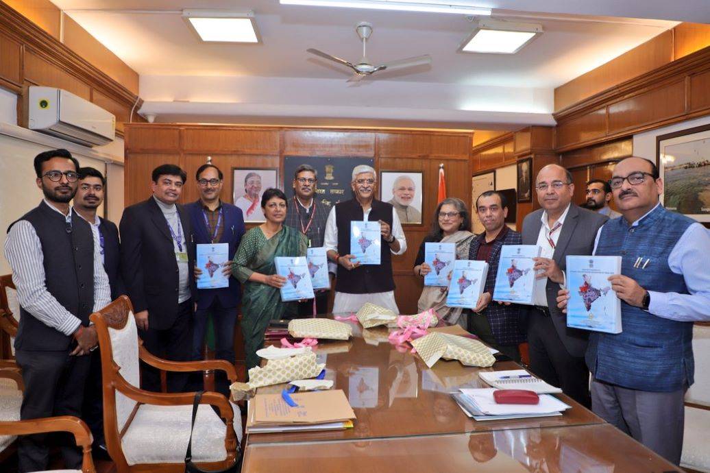 Union Minister for Jal Shakti Releases Dynamic Ground Water Resource Assessment Report 2023 (Photo Source: @Gajendra Singh Shekhawat/twitter)