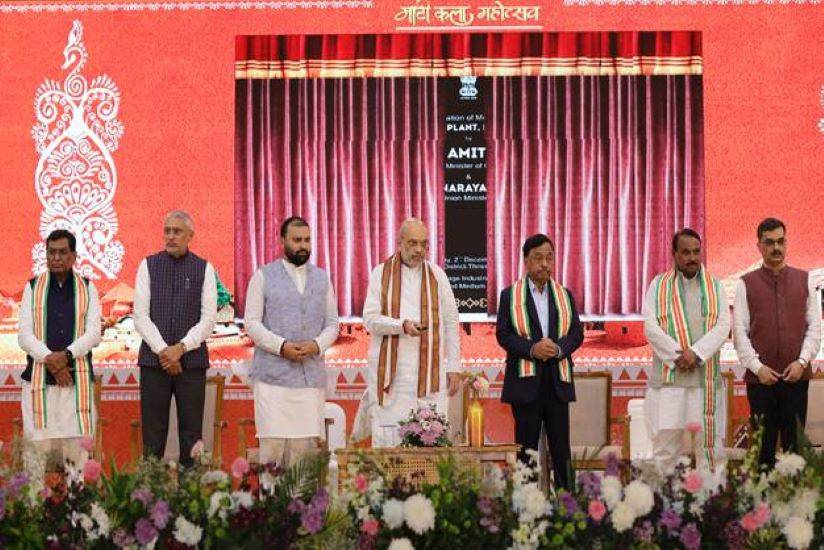 Mati Kala Mahotsav: Union Home Minister Amit Shah Promotes Khadi and Rural Industries (Photo Source: PIB)