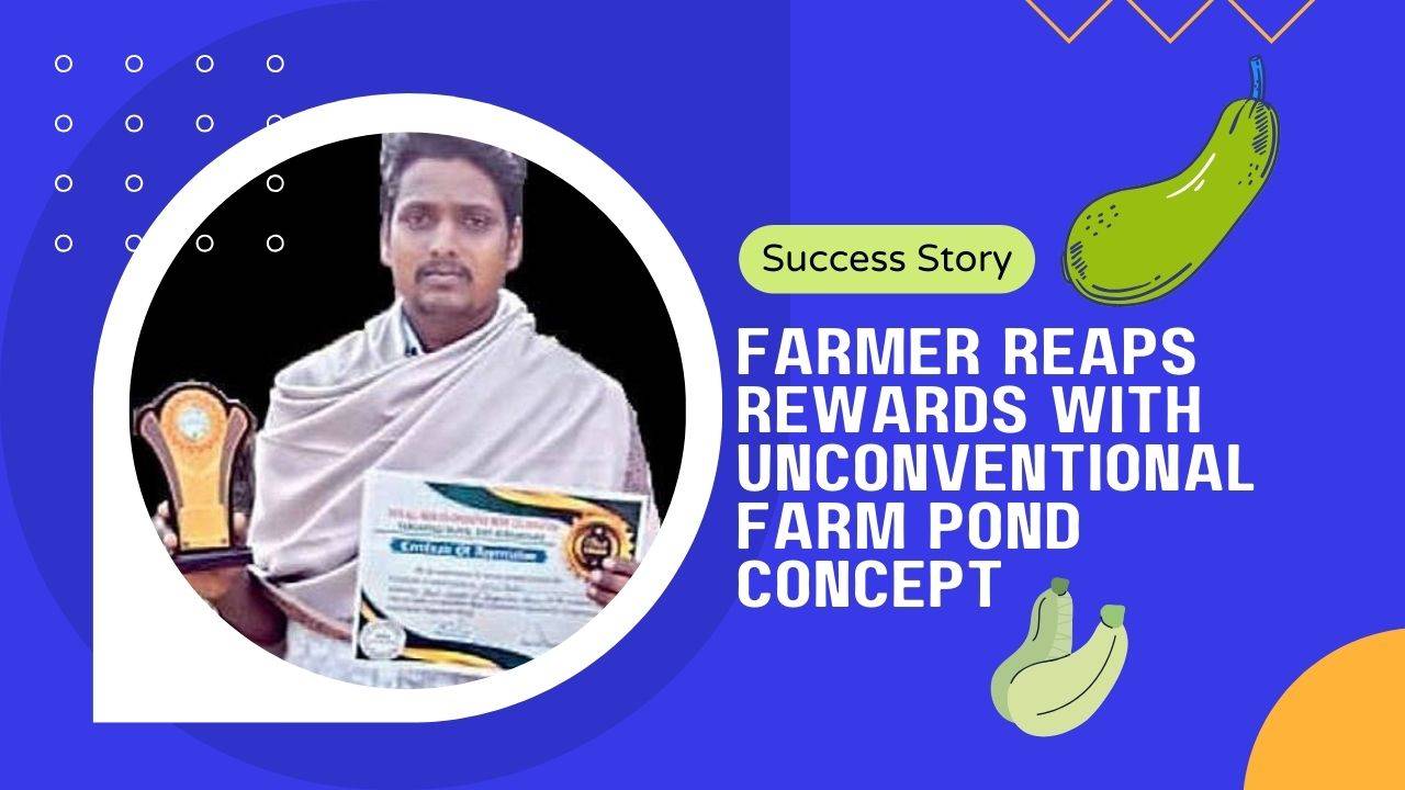 The young farmer of Ratanpur in the Tangarpali block of Sundargarh district has adopted an integrated farming system. (Photo: Canva)