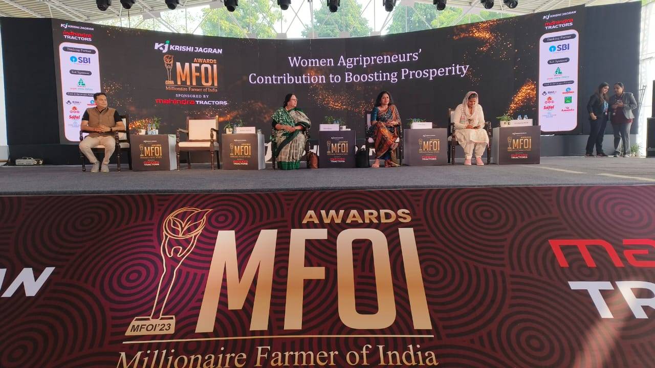 Women Agripreneurs unfolded spotlight on MFOI Awards 2023.