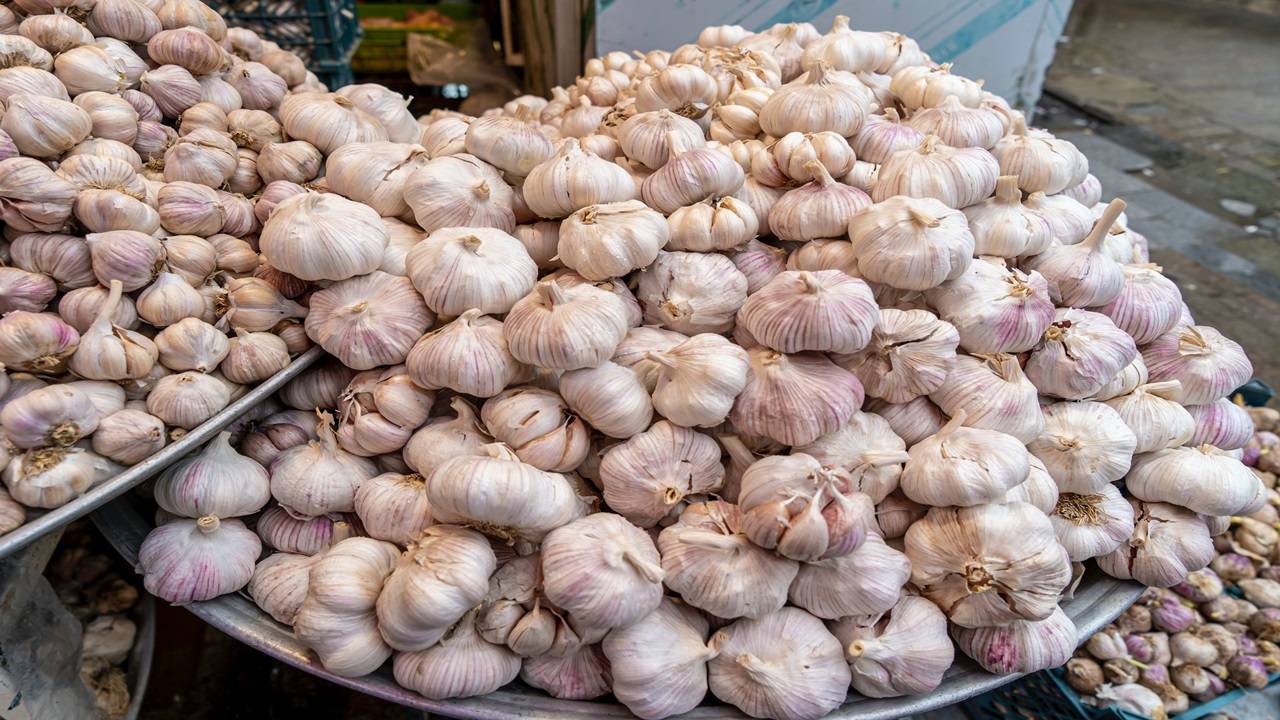 Garlic prices have doubled over the past six weeks with retail prices currently ranging from Rs 180-300 per kg for various qualities in different markets. (Photo: Unsplash)