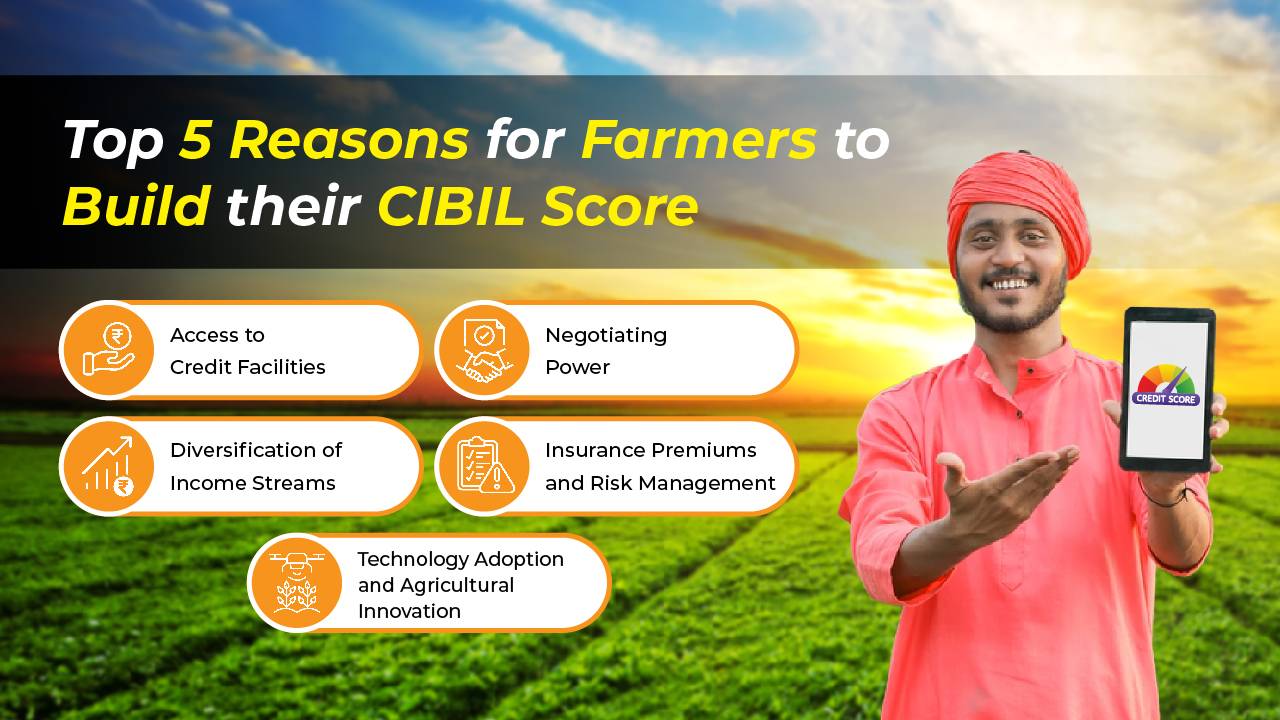 Here's how farmers can build their CIBIL score.