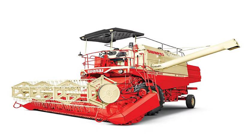 Swaraj 8200 Smart Harvester: Revolutionary Technology from Swaraj Garners Enthusiastic Response from Farmers (Photo Source: Swaraj Tractors)