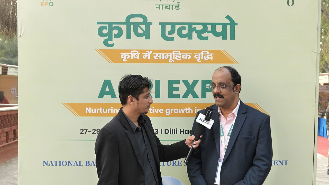 Vaseeharan SS, General Manager at NABARD, Delhi at NABARD Agri Expo 2023