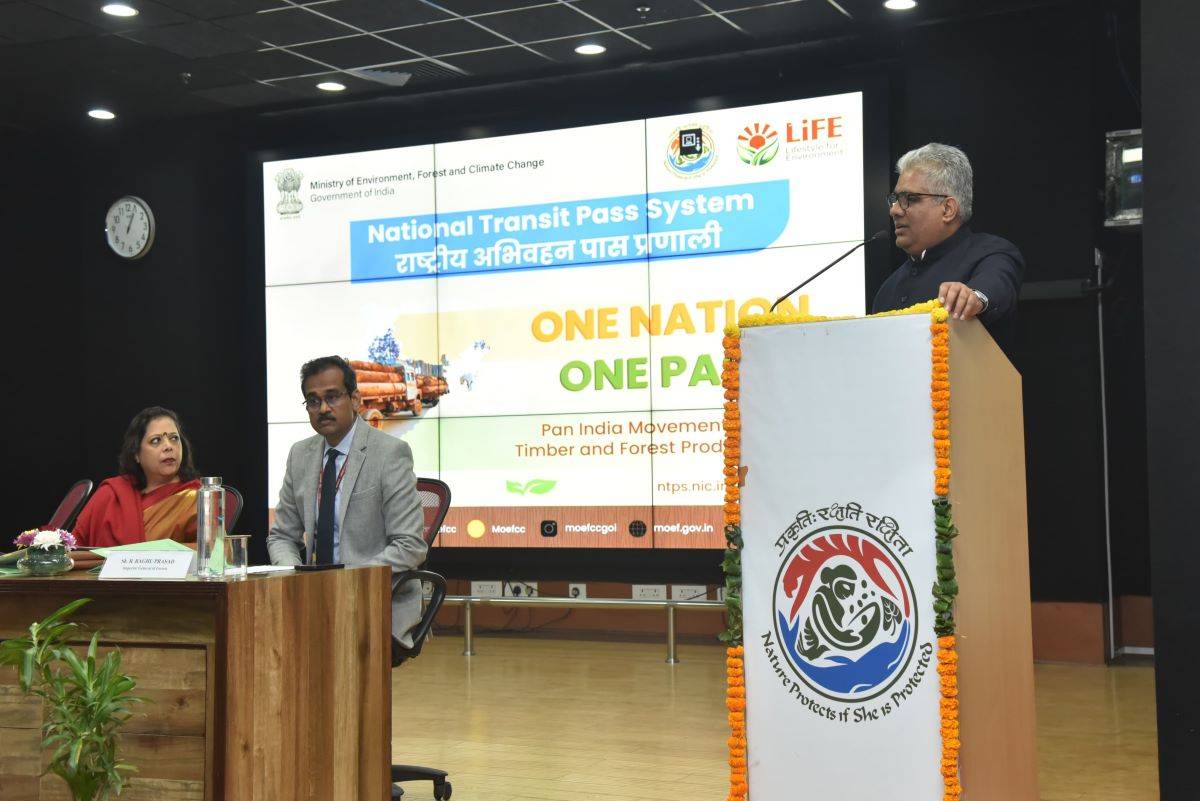 Revolutionizing Forestry: Bhupender Yadav Launches National Transit Pass System for Seamless Timber and Forest Produce Transport Across India (Photo Source: Bhupender Yadav/twitter)