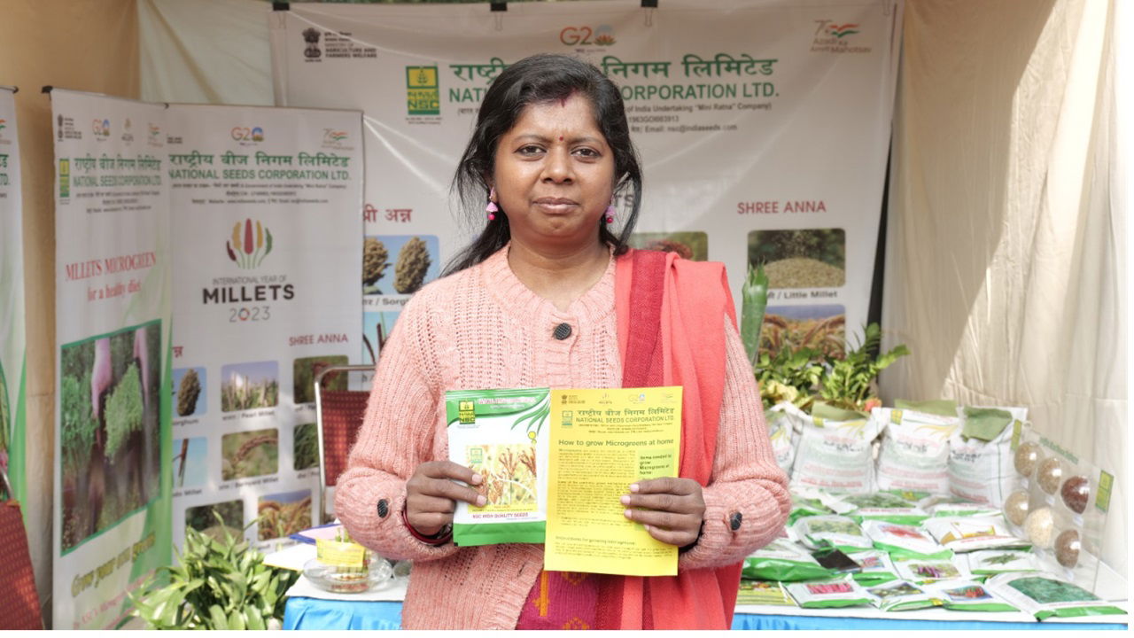 Dr. Moushumi Sarkar Kundu, Manager (Production), National Seeds Corporation