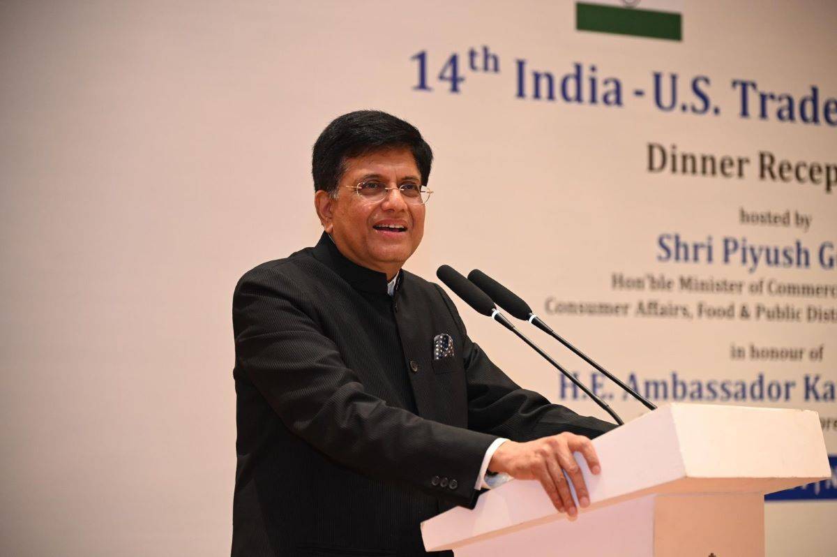 14th India-US Trade Policy Forum Meeting: India Urges Lifting of Ban on Wild-Caught Shrimp Exports (Photo Source: Piyush Goyal/twitter)