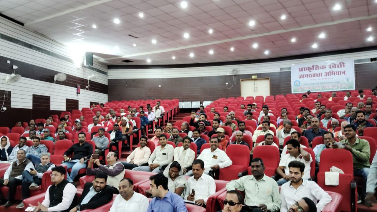 Farmers gathered at the agricultural event