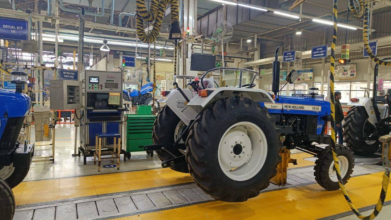 New Holland Tractor at the Greater Noida manufacturing plant