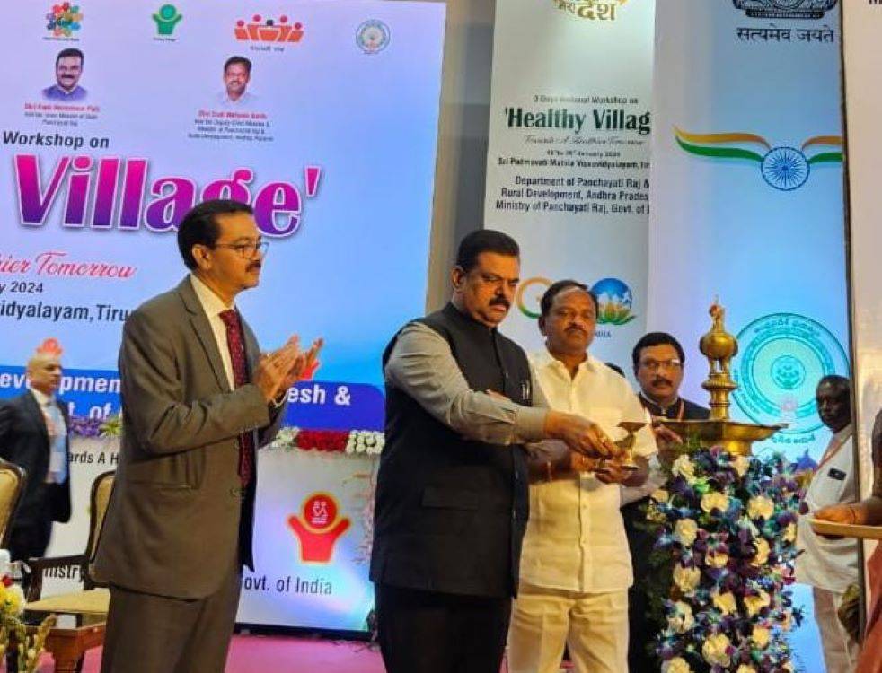 National Workshop on Healthy Villages Sets the Stage for Rural Well-being (Photo Source: @mopr_goi/twitter)