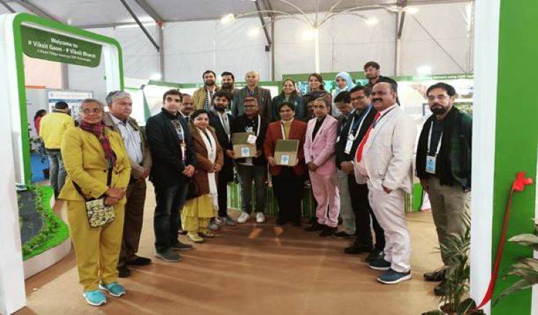 India International Science Festival Showcases Innovative Bamboo Composite Technology (Photo Source: PIB)