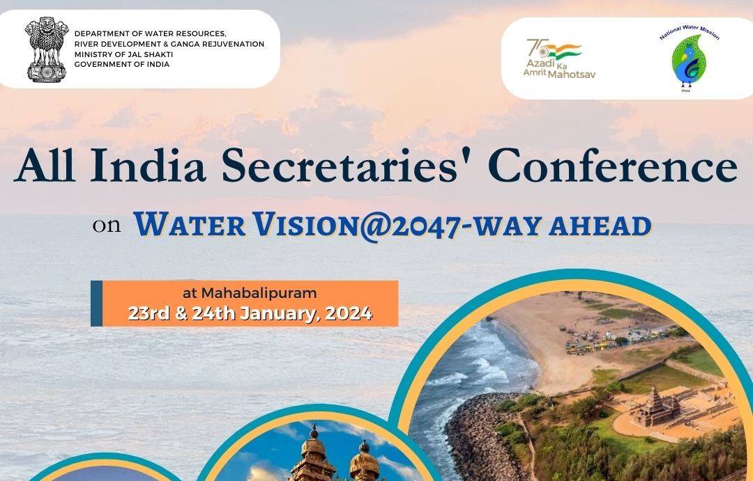 All India Secretaries' Conference on Water Vision @ 2047, Paving the Path to Water Security (Picture Courtesy:  National Water Mission/X)