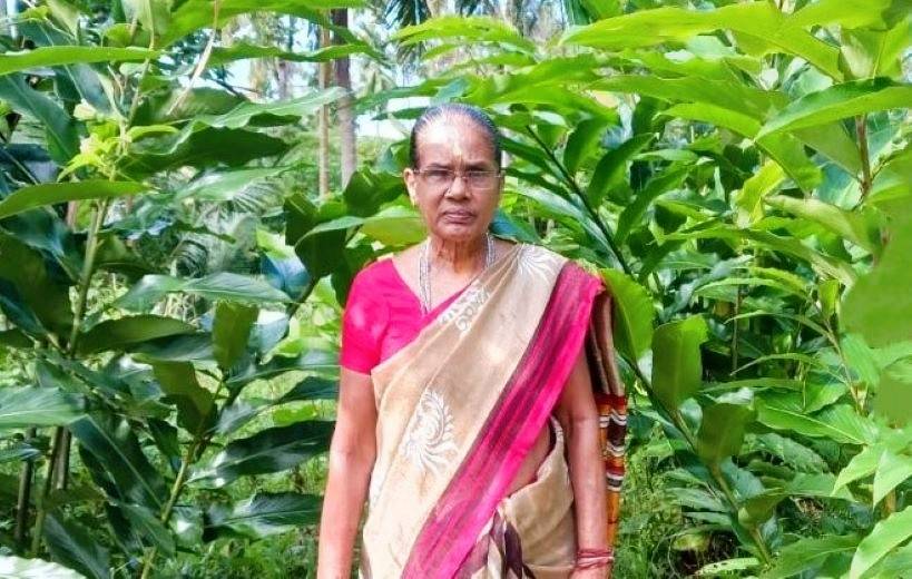 Nariyal Amma's Triumph: Padma Shri Honor for Organic Coconut Pioneer in A&N Islands (Photo Source: @G_Bhasker432/X)