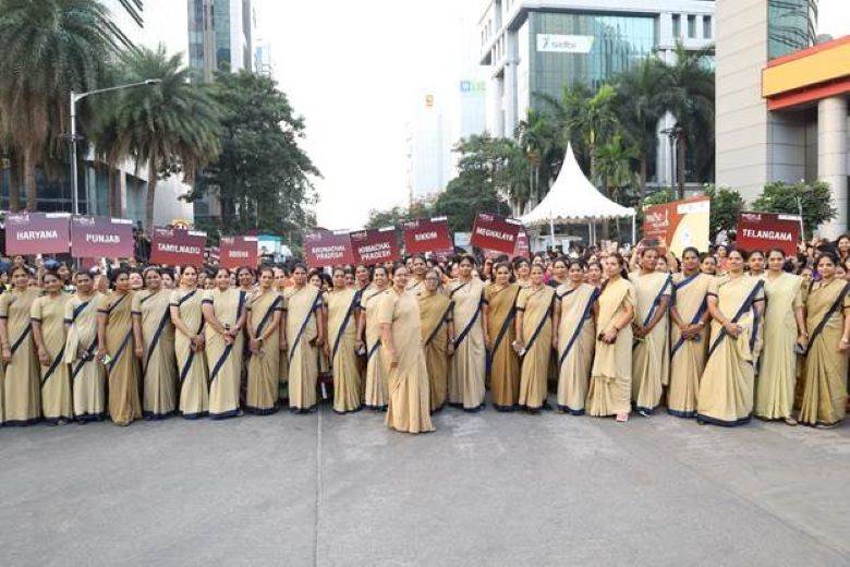 ‘One Bharat Sari Walkathon’ to Showcase Handloom Culture and AatmNirbhar Bharat Utsav in Kota (Photo Source: PIB)