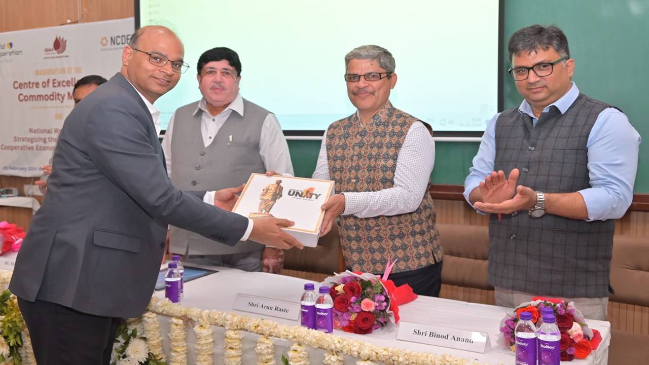 NCDEX and IRMA Together Launch Shri Tribhuvandas Patel Centre of Excellence for Commodity Markets