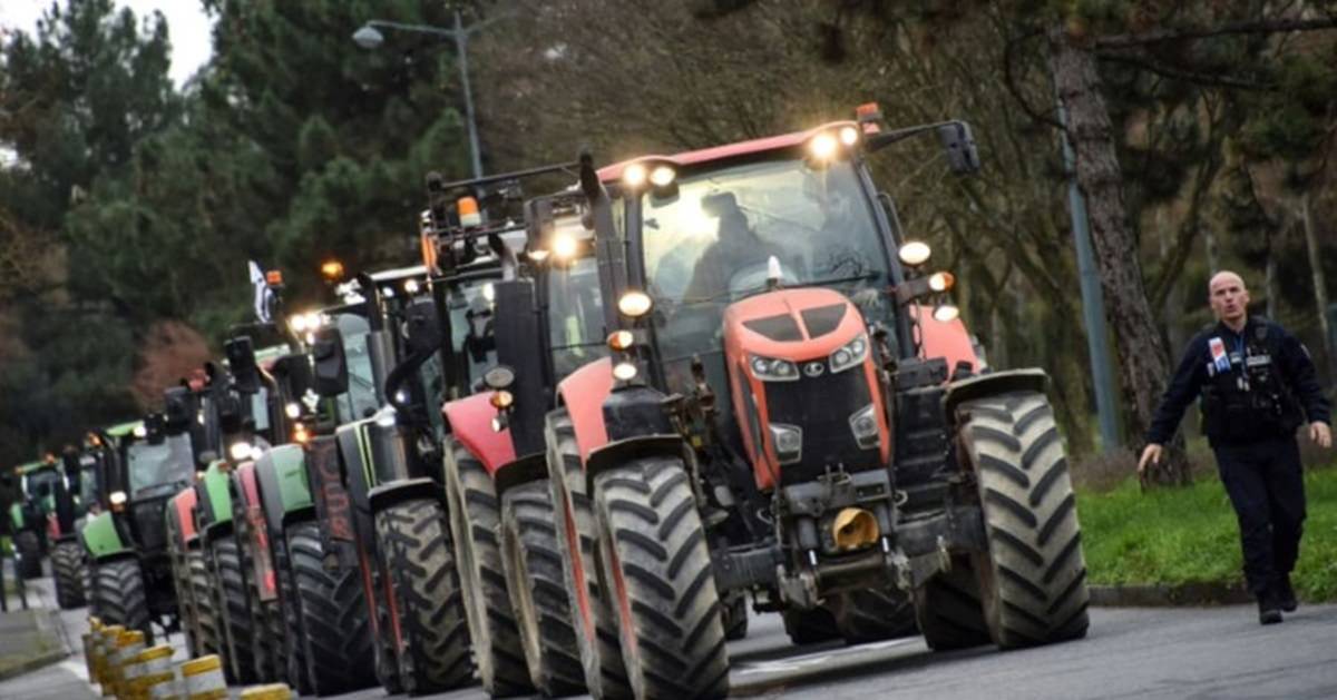 Polish Farmers Launch Month-Long Protest, Demand Resignation of EU Agriculture Commissioner (Photo Source: @AndyVermaut/X)