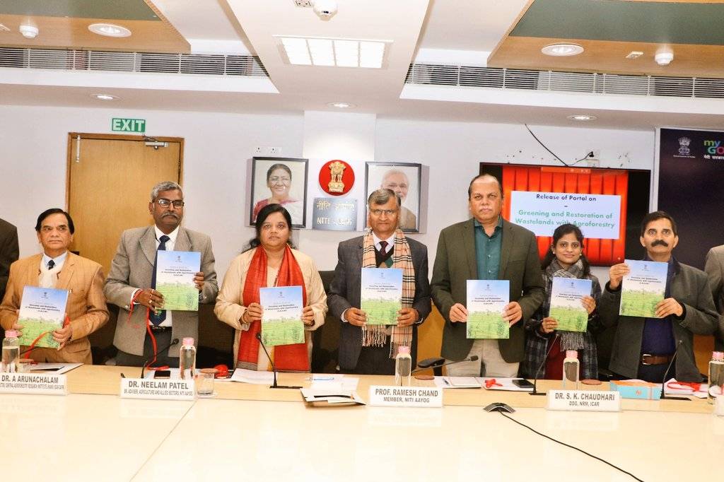 NITI Aayog Launches GROW Initiative for Agroforestry Sustainability (Photo Source: @NITIAayog/X)