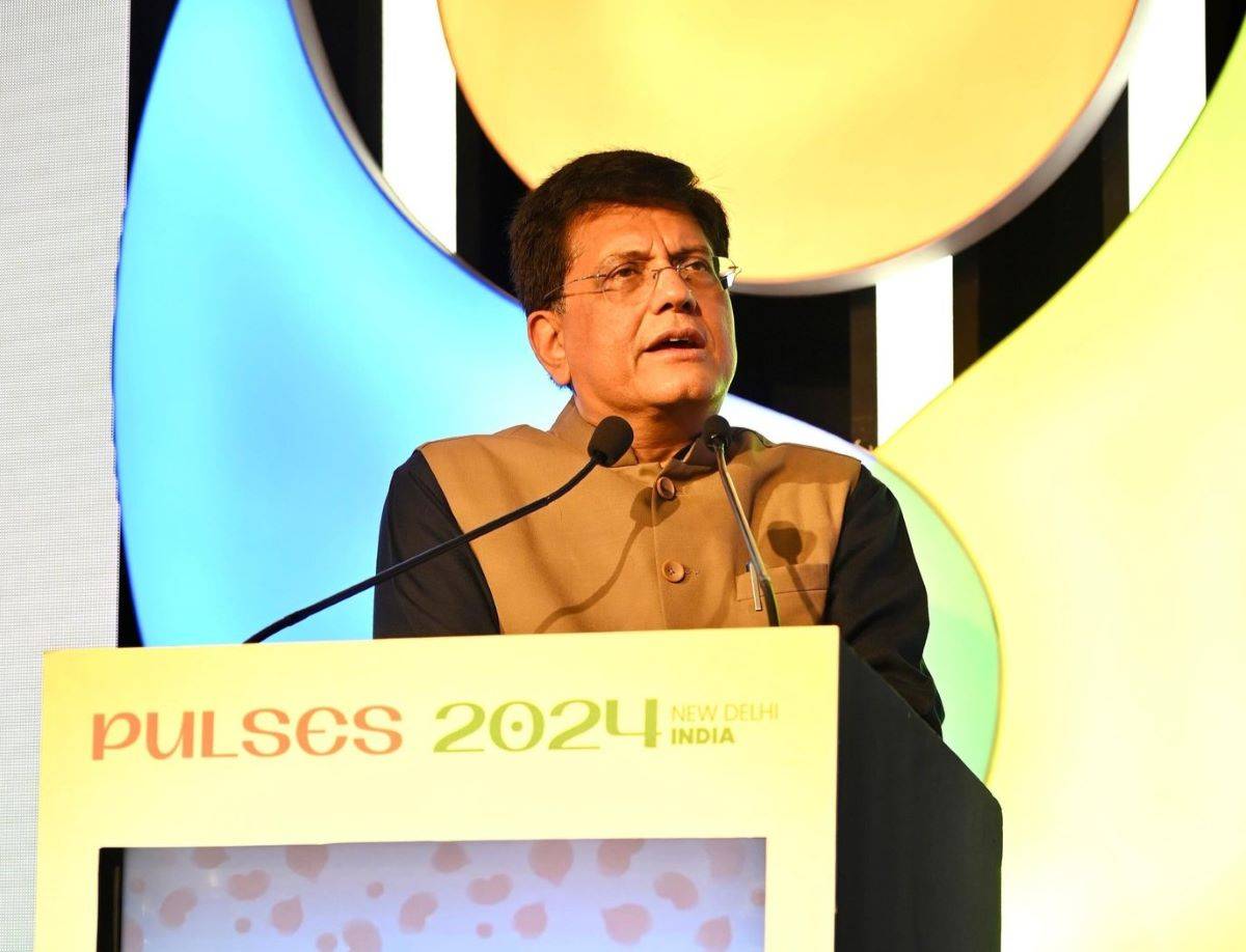 Pulses 2024: Piyush Goyal Applauds Farmers as India Achieves USD 50 Bn Agri-Exports (Photo Source: @PiyushGoyalOffc/X)