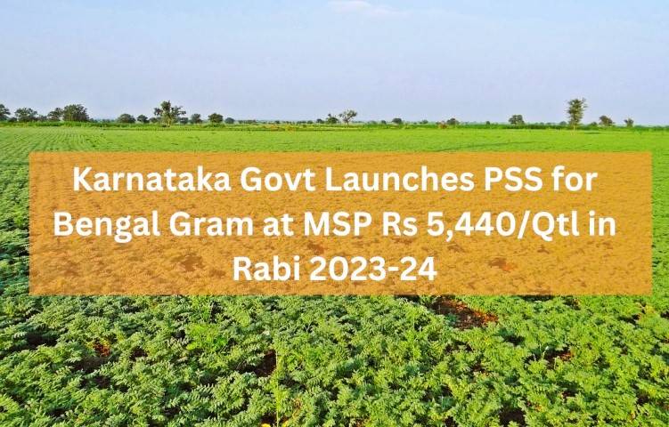 Karnataka Govt Launches PSS for Bengal Gram at MSP Rs 5,440/Qtl in Rabi 2023-24