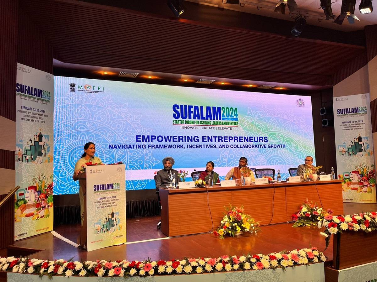 SUFALAM 2024 Concludes with Emphasis on Innovation and Collaboration in Food Processing (Photo Source: @ShobhaBJP/X)