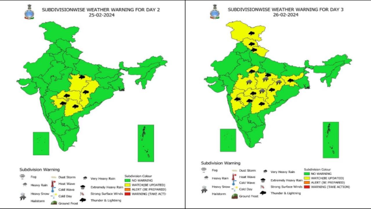 Isolated hailstorms were recently reported over Arunachal Pradesh and Sikkim including the other northern states of the country. (Picture Courtesy: imd.gov.in)