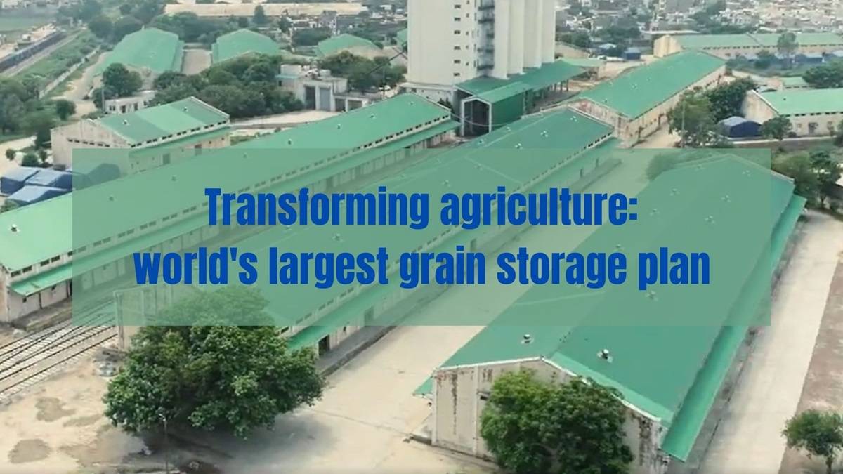 India’s Epic Grain Storage Revolution (Photo Source: @FCI_India/X)