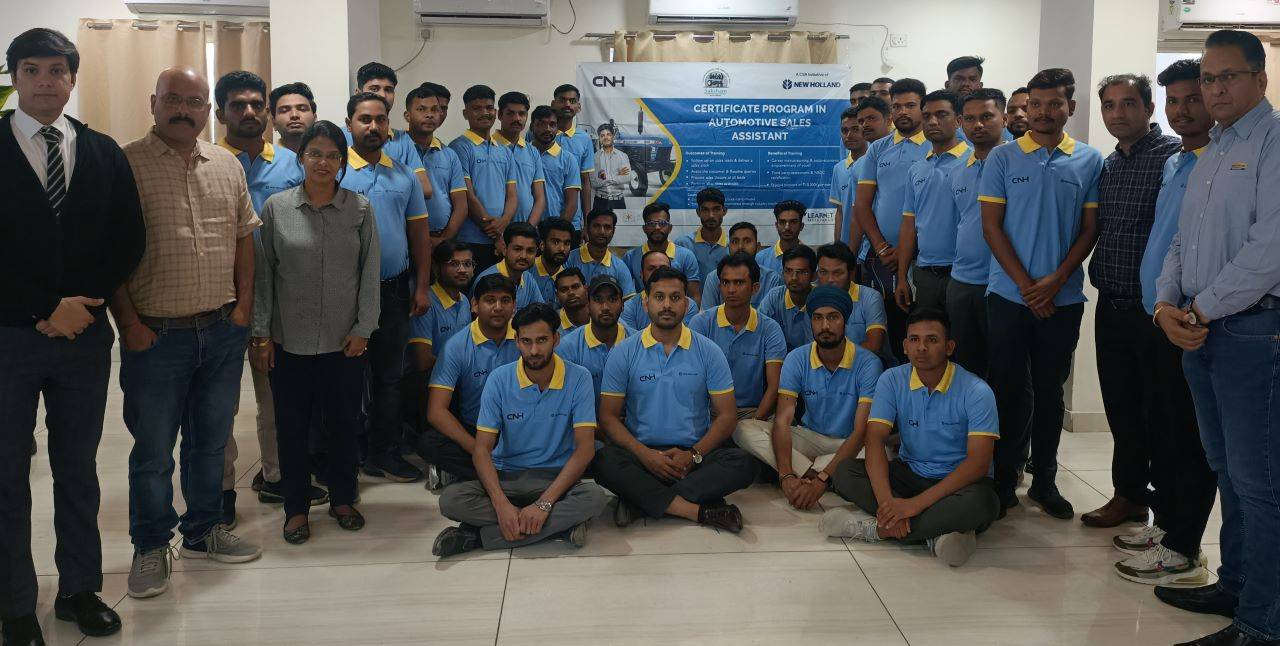 CNH Team at inauguration of Project Saksham